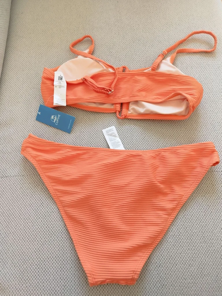 Orange Cupshe bikini size M – photo 4